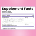 Supplement Facts for Eternal Passion. Serving size 3 capsules, 30 per container. Contains a Proprietary Blend (1140 mg: Tribulus terrestris, Maca Root, L-Arginine, Muira Puama, Panax ginseng, Tongkat Ali) and Horny Goat Weed Extract (800 mg). Daily Value not established.